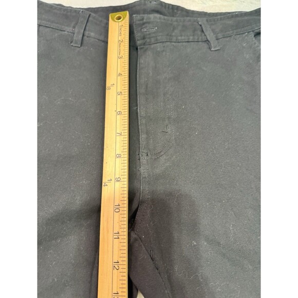 Tony Hawk Cargo Pants Mens Black Flat Front Comfort Soft Fabric Seasonless 34x30 - Picture 6 of 15